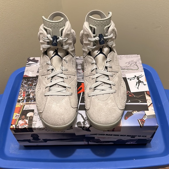 Brand New Air Jordan 6 “ GEORGETOWN “ - Picture 6 of 10